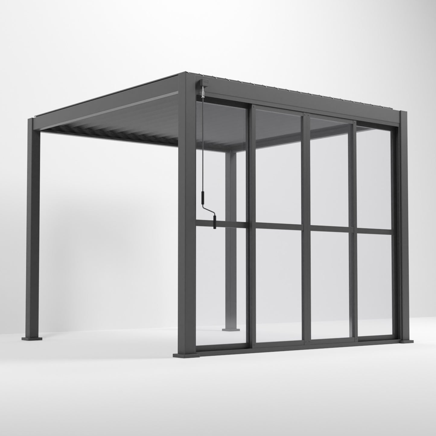 Titan Clear Sliding Doors