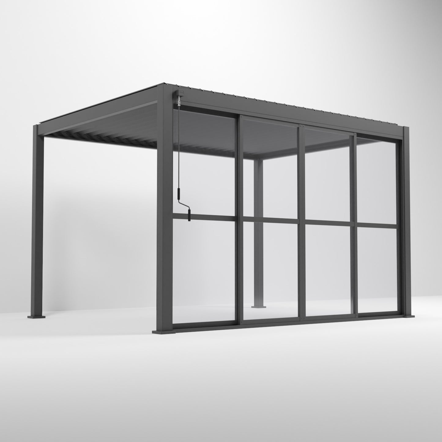Titan Clear Sliding Doors
