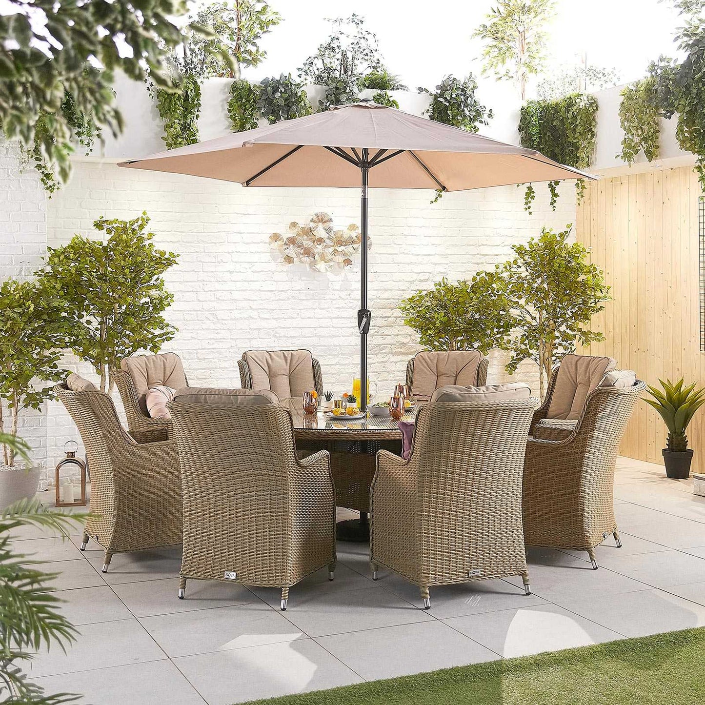Thalia 8 Seat Dining Set
