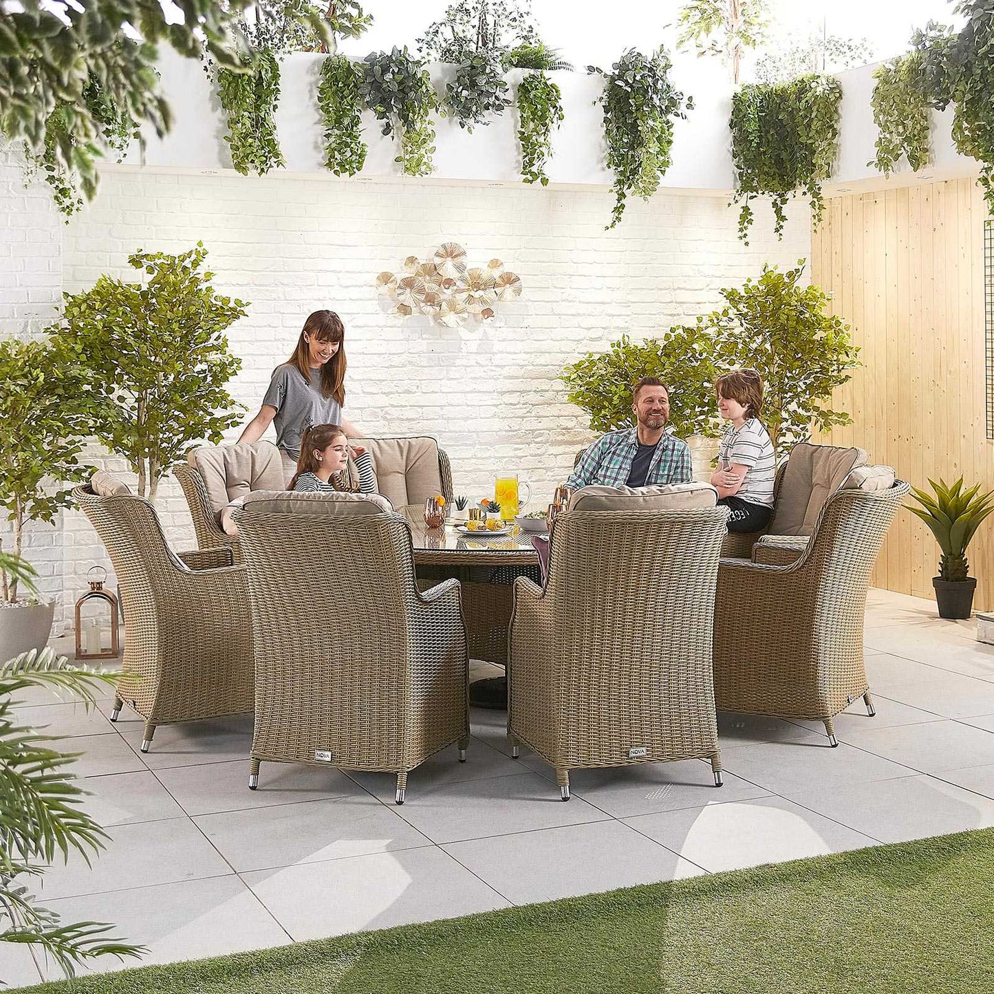 Thalia 8 Seat Dining Set