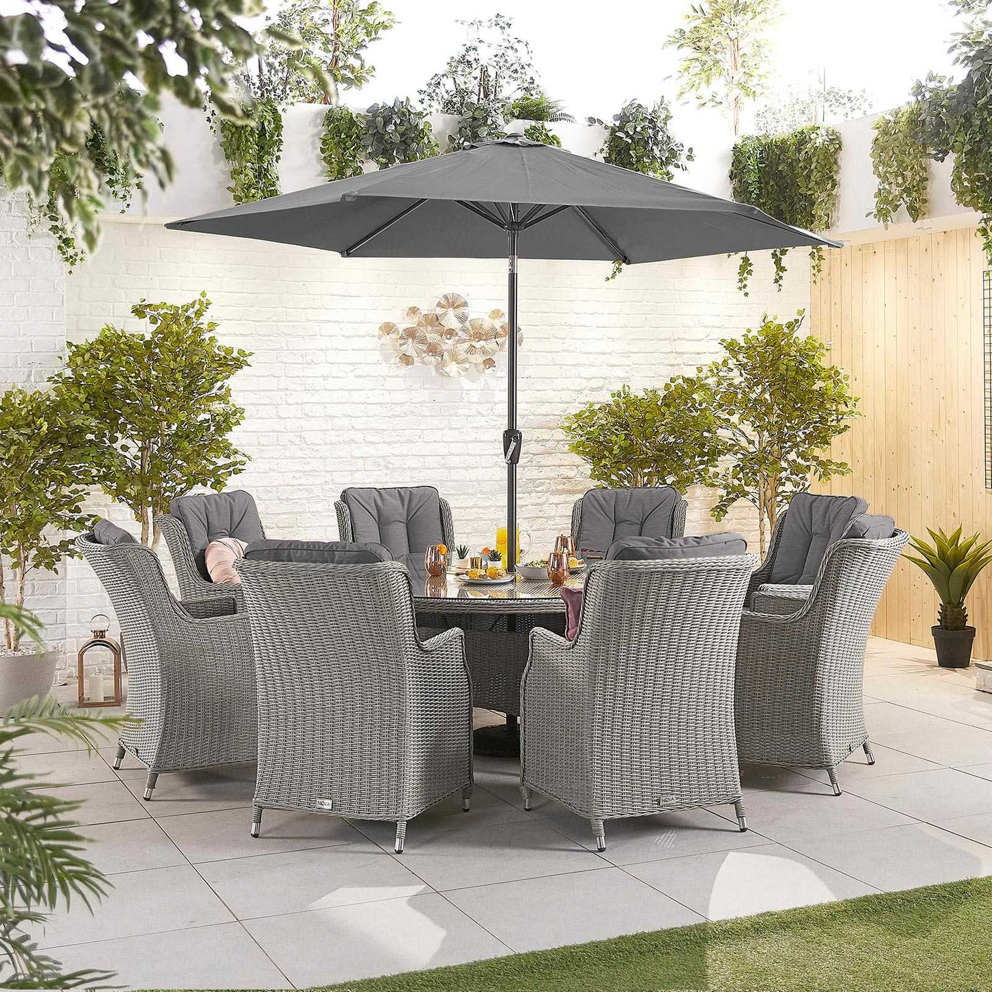 Thalia 8 Seat Dining Set