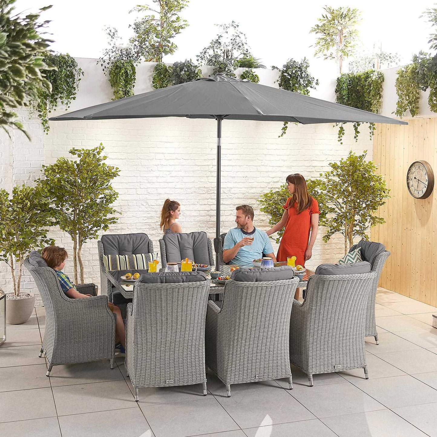 Thalia 8 Seat Dining Set