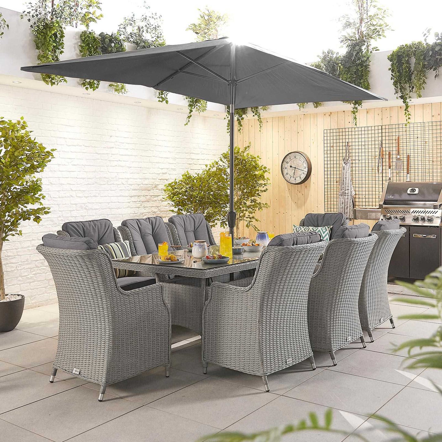 Thalia 8 Seat Dining Set