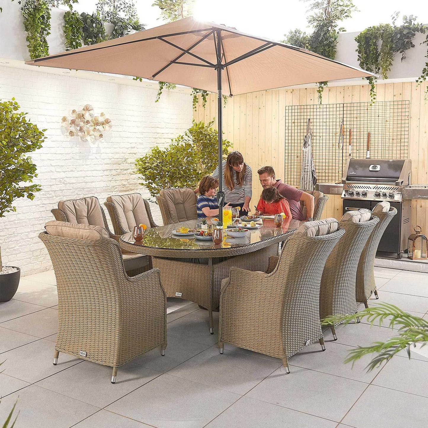Thalia 8 Seat Dining Set