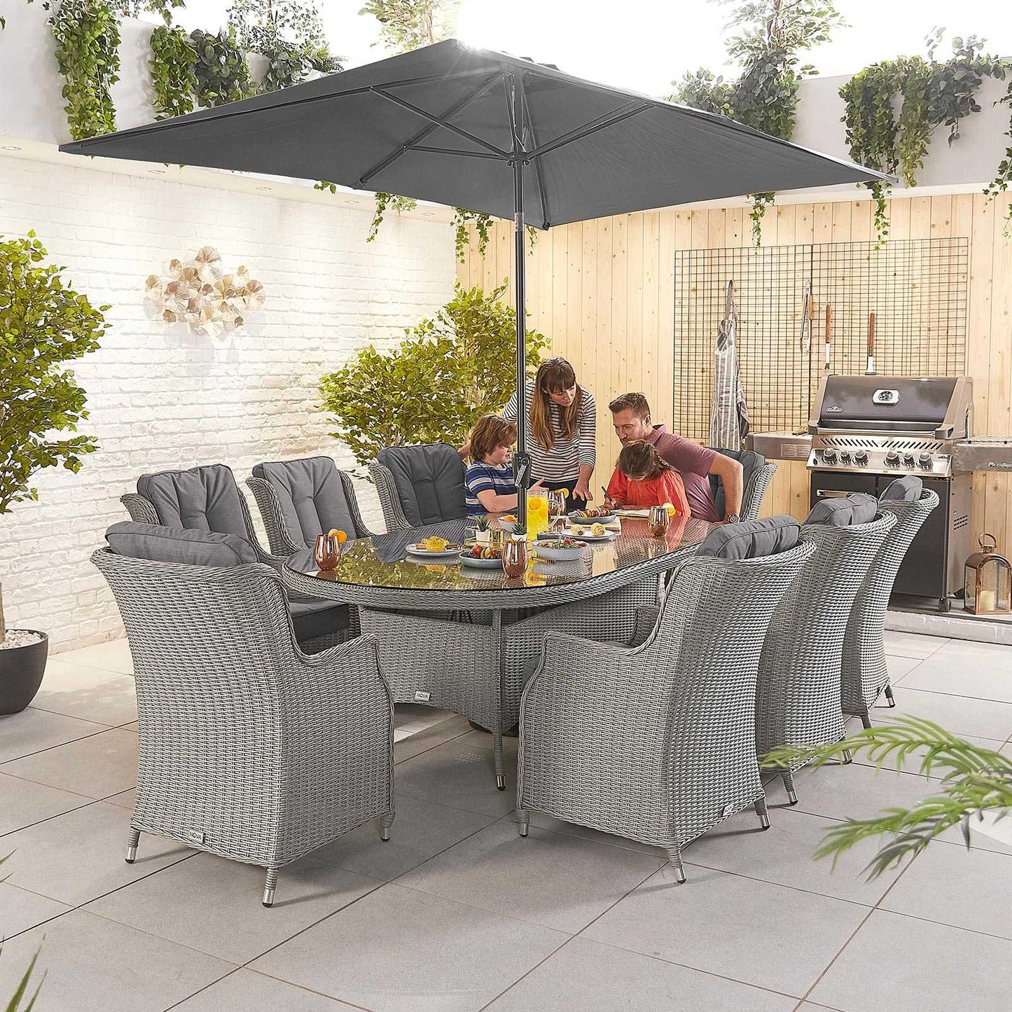 Thalia 8 Seat Dining Set