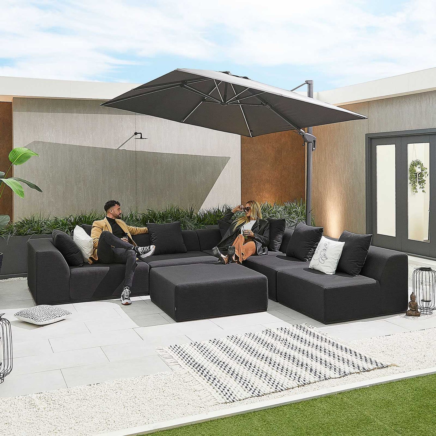Buddha Outdoor Fabric Sofa Set