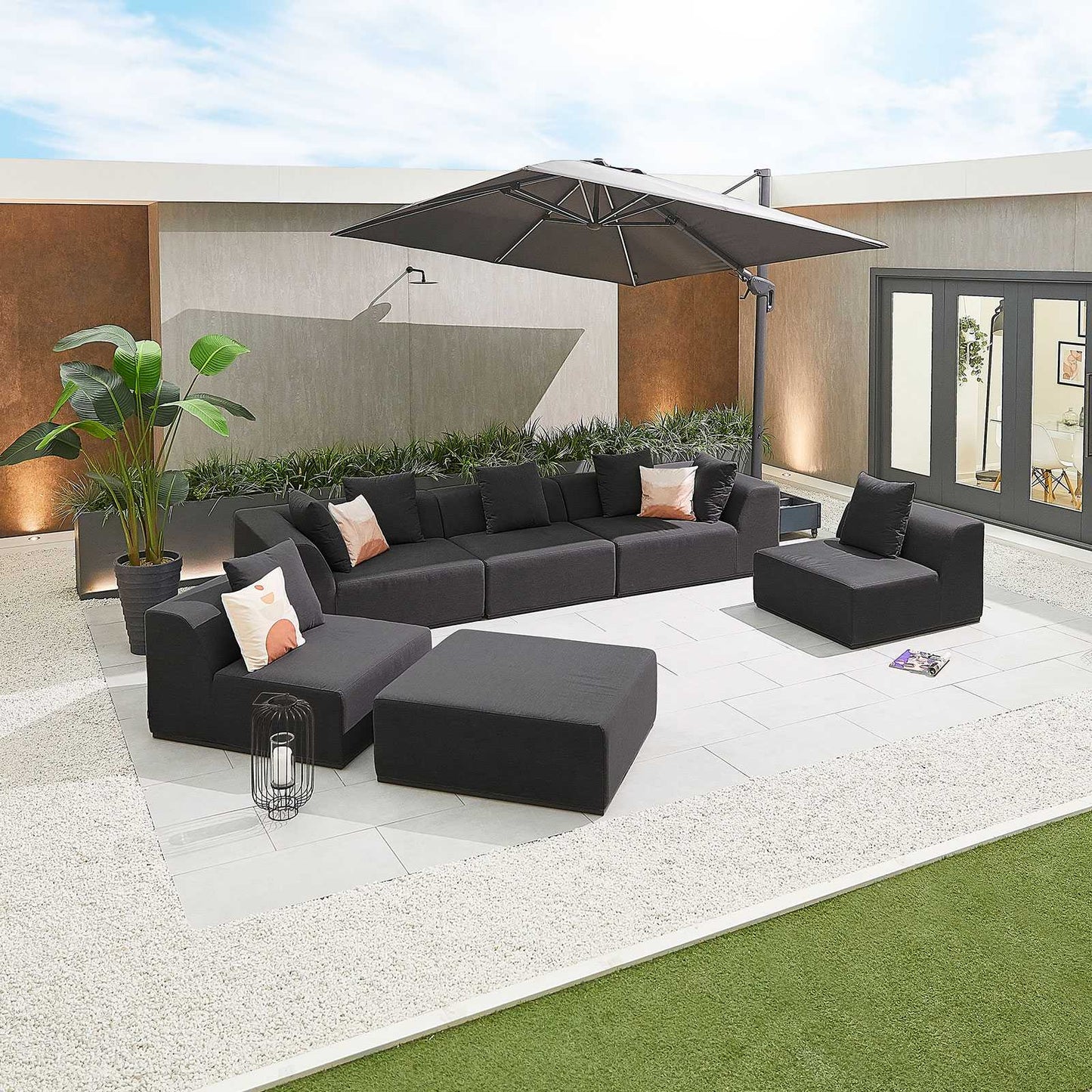 Buddha Outdoor Fabric Sofa Set