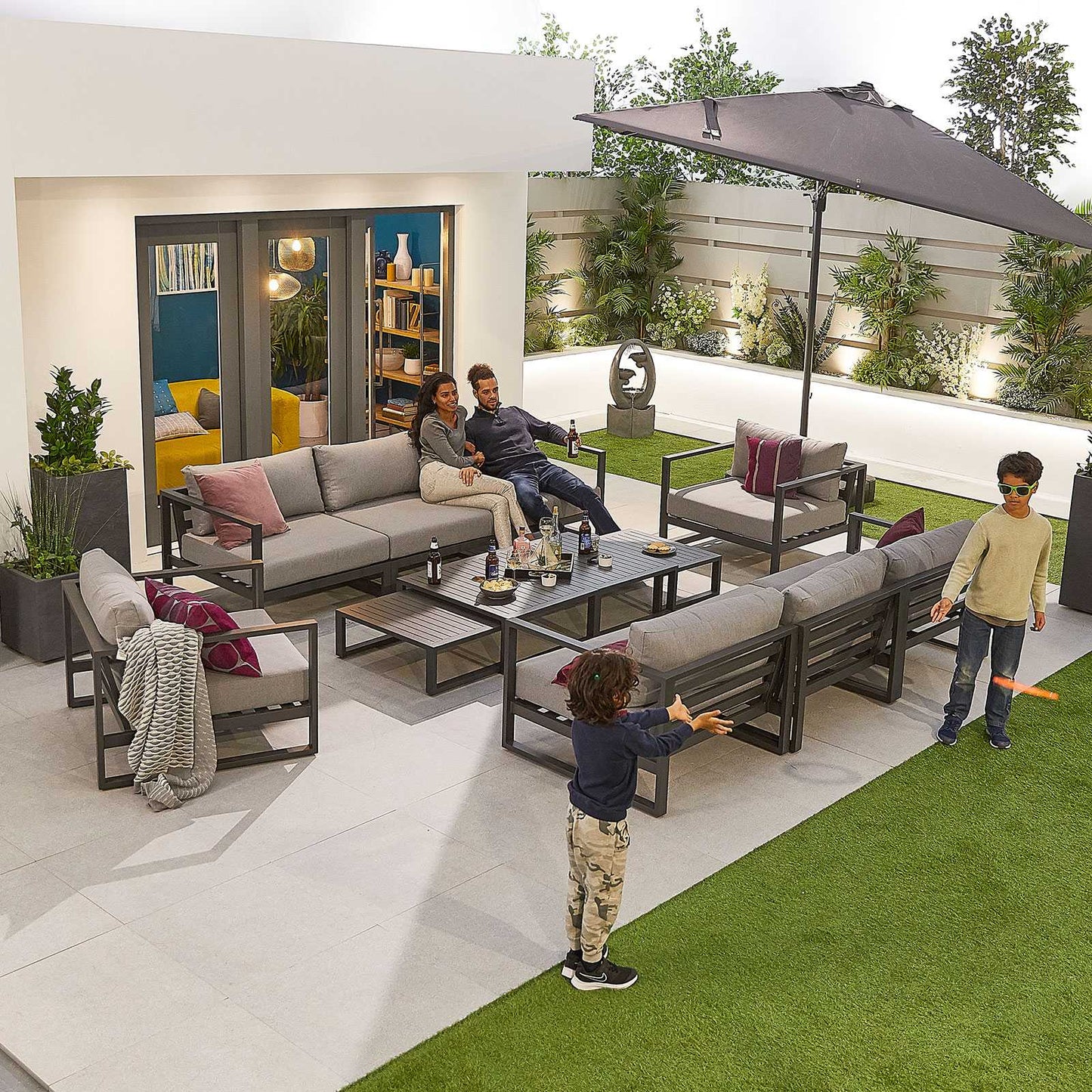 Alessandria 3 Seat Sofa Set