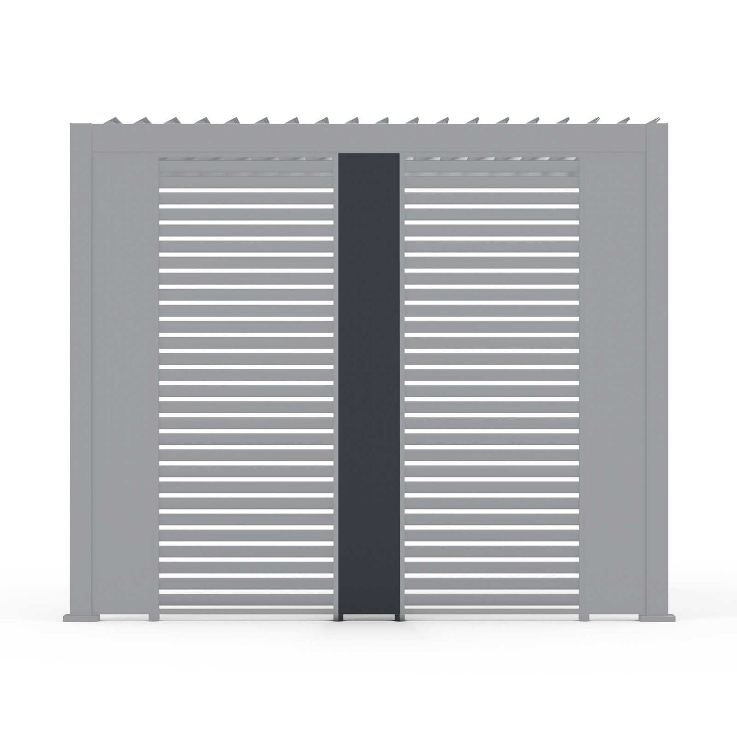 31cm Titan Aluminium Pergola Solid Side Wall Panel