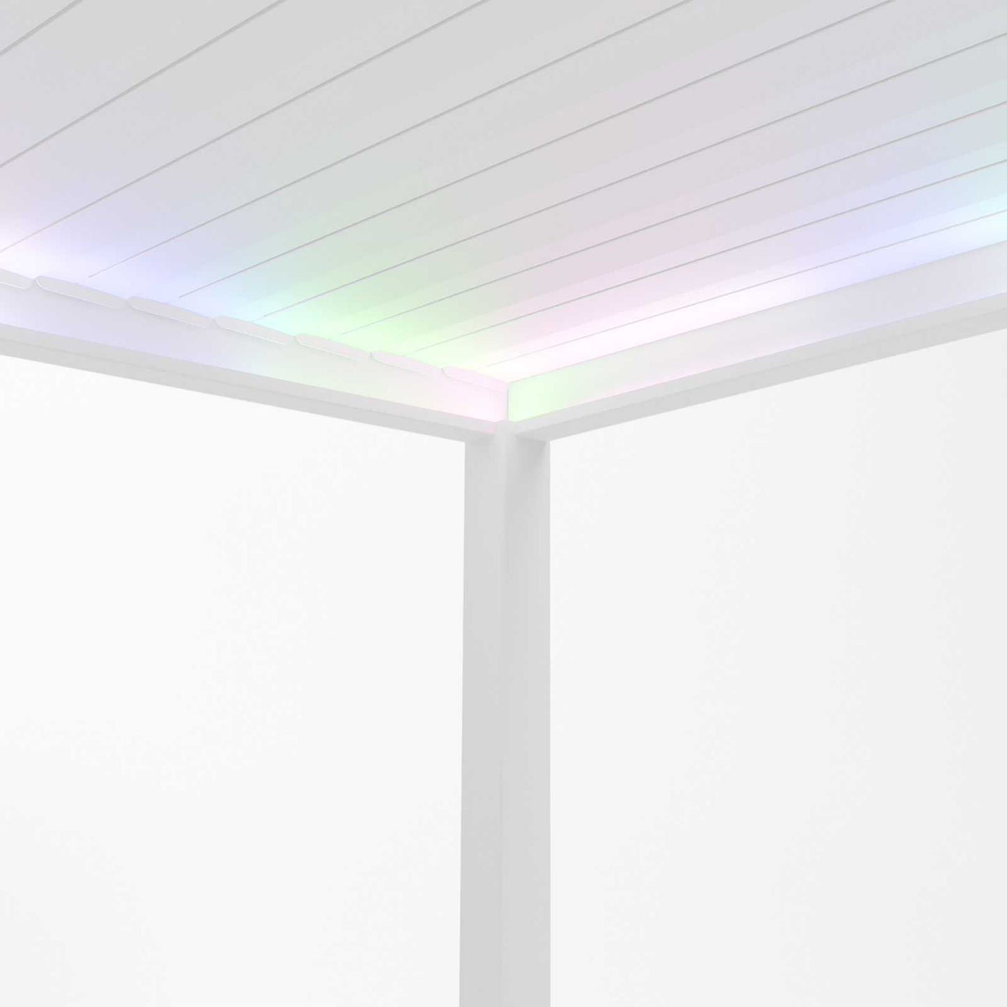 Rectangular LED Pergola