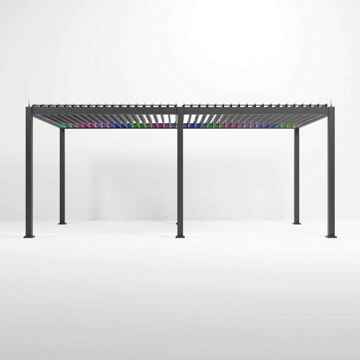 Rectangular LED Pergola
