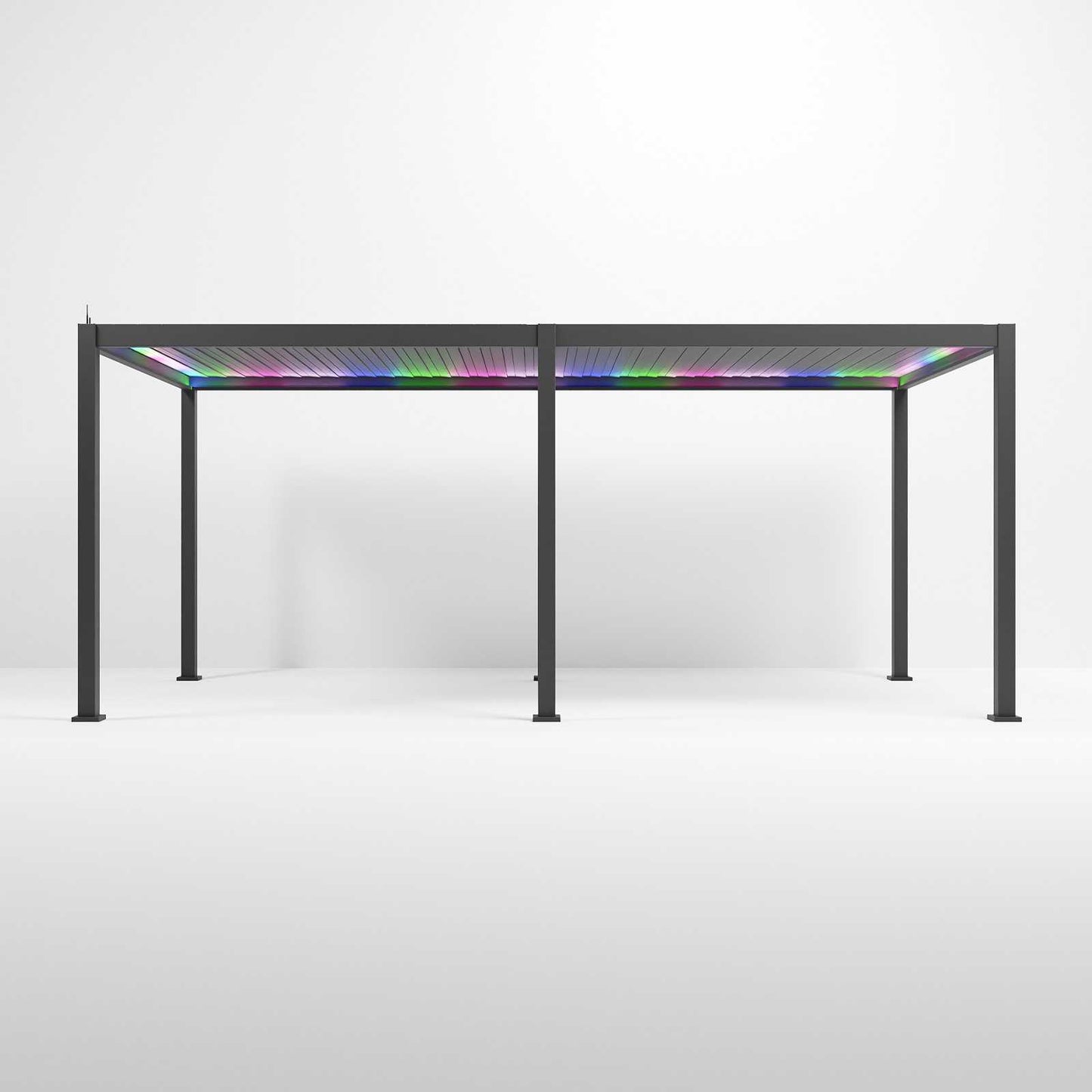 Rectangular LED Pergola