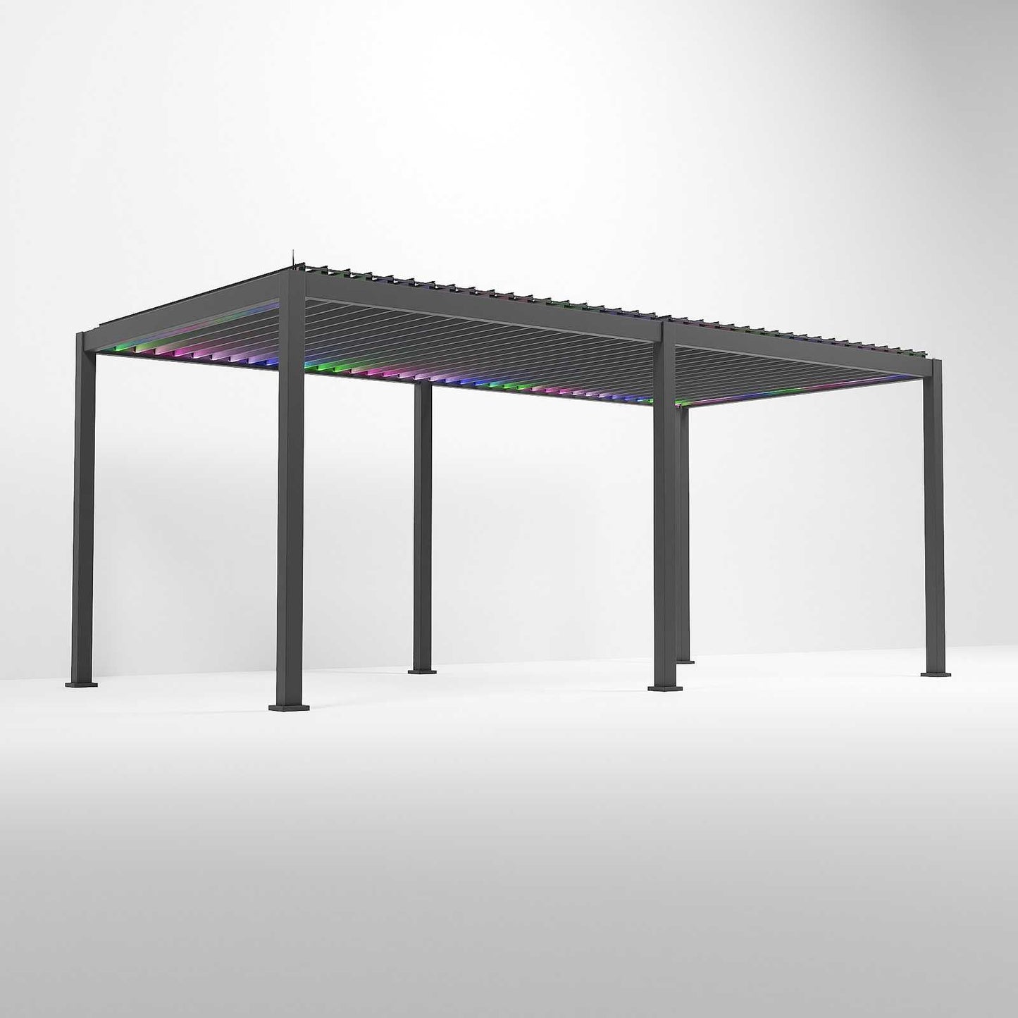 Square LED Pergola
