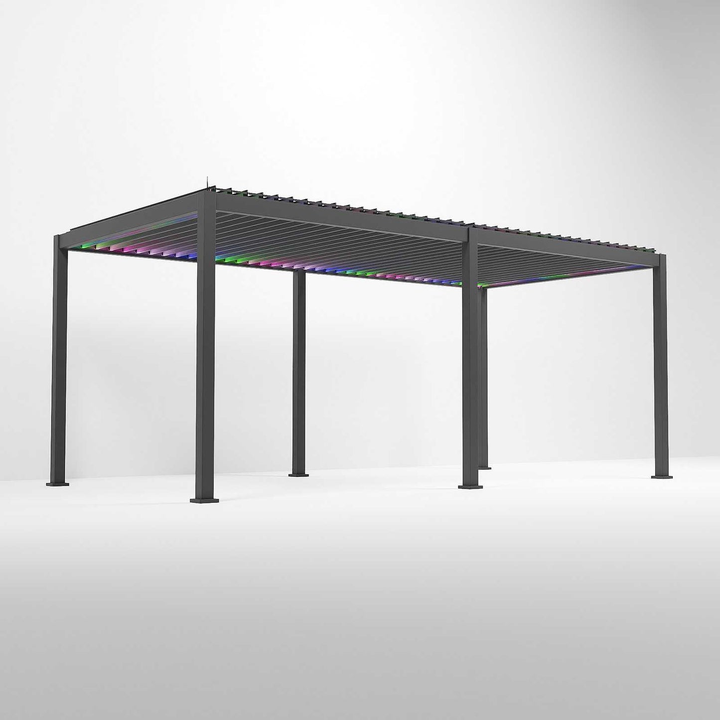 Rectangular LED Pergola
