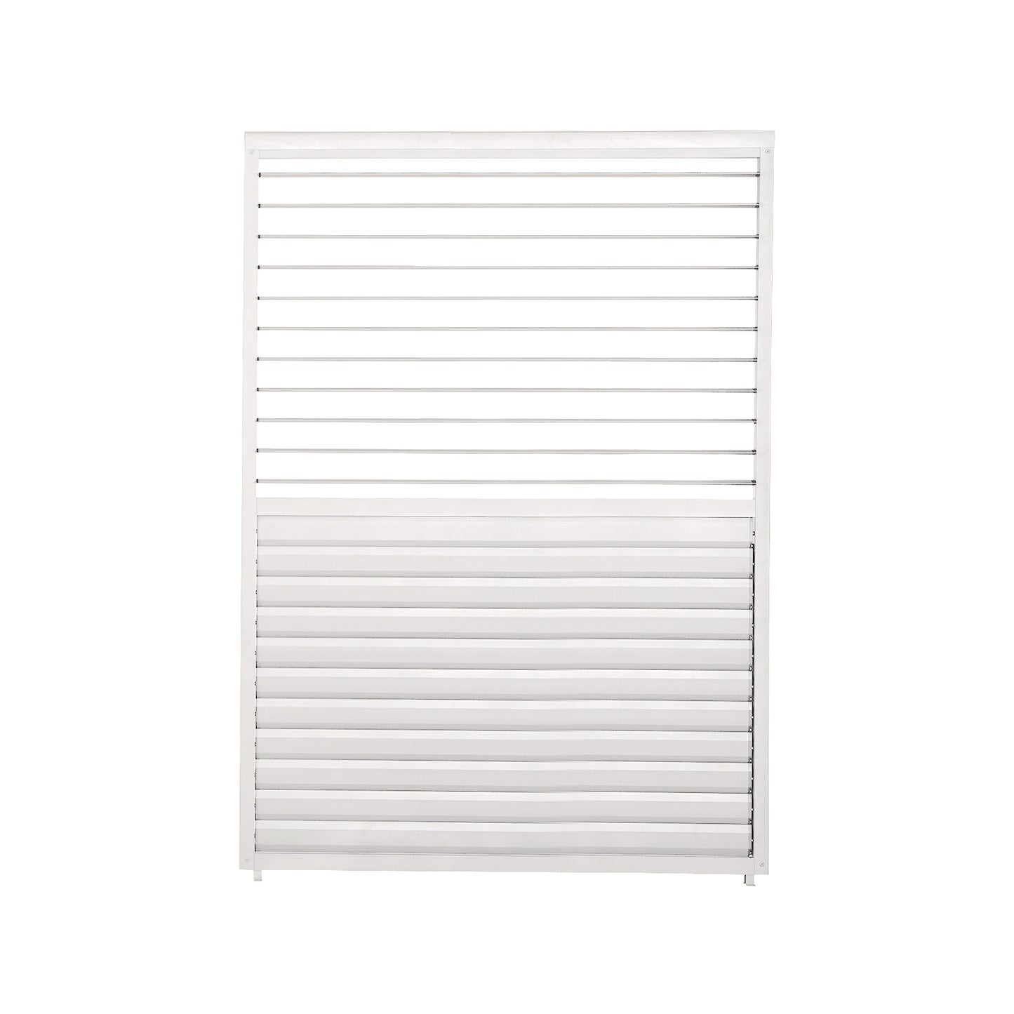 Titan Louvre Side Wall with Fixed/Adjustable Louvres