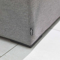 Toft Fabric Corner Sofa with Coffee Table | Footstool